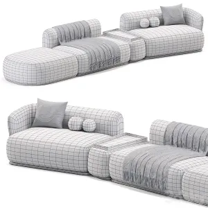 Rene sofa by meridiani
