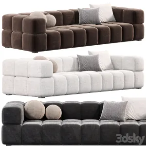 Thomas long module sofa with corner backrest