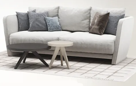 Trussardi casa lightshell sofa