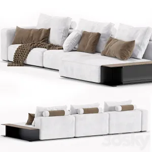Westside modular sofa poliform seat version