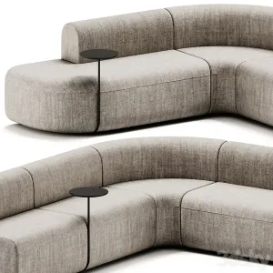 ARTIKO Sectional modular fabric sofa AT by MDD