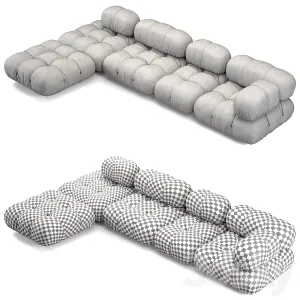B b italia camaleonda sofa composition