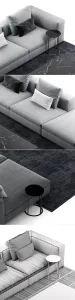 B b italia michel club sofa composition