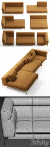 Baxter viktor sofa