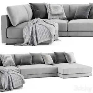 Blanche katarina sectional sofa