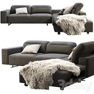 Boconcept hampton corner sofa with storage