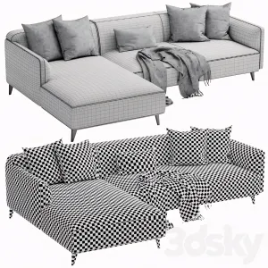 Boconcept nodena chaise lounge