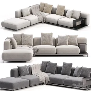 Brera modern style sofa by poliform