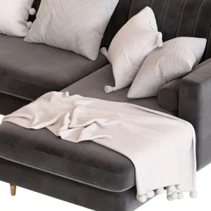 Cult furniture belgravia sofa with corner chair