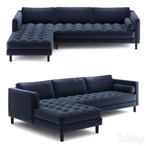 Denver denver with an ottoman from