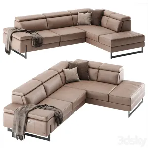 Egoitaliano candice corner sofa