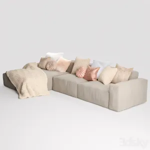 Elise corner sofa chaise