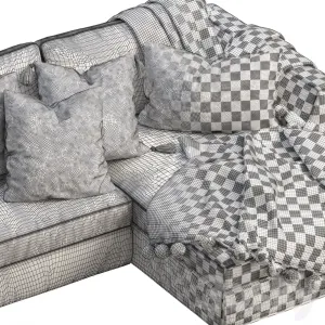 Eq cello sectional sofa