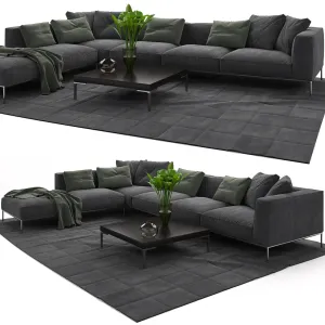 Frank sofa by b b italia