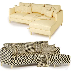 Lomeo fixed corner sofa