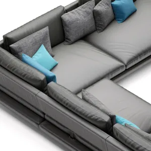 Lshape sofa 4