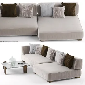 Minotti florida sofa