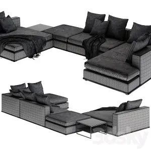 Minotti powell sofa