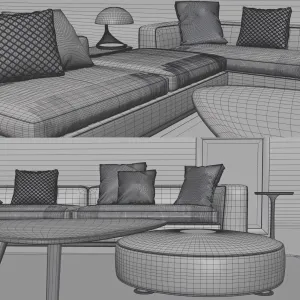Minotti powell sofa 2