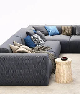 Poliform bolton sofa corner
