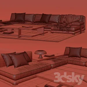 Poliform bristol sofa