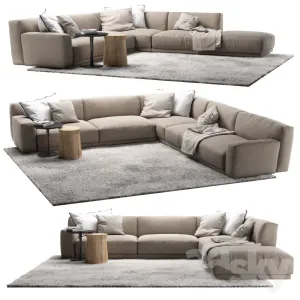 Poliform paris seoul sofa