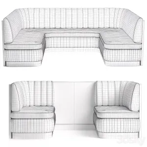 Restaurant sofa 2