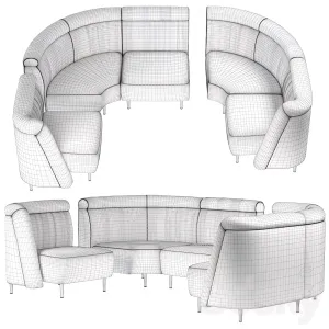 Restaurant sofa 3