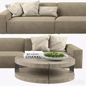 Restoration hardware como modular fabric sofa