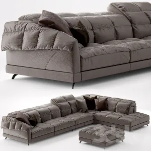 Sofa dunn soft ditre italia design