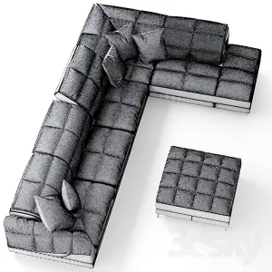 Sofa dunn soft ditre italia design