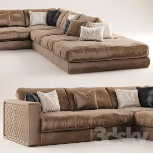 Sofa mobilidea thomas design samuele mazza