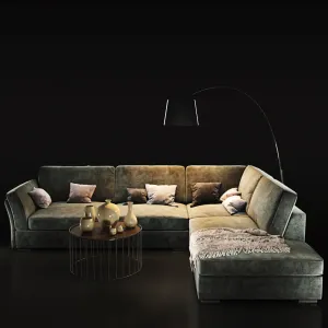Sofa natuzzi lilium
