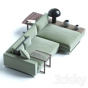 Sormani hernest modular sofa