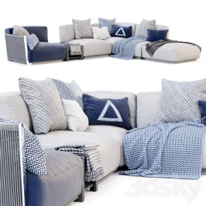 Vulcano Flexform Outdoor Sofa