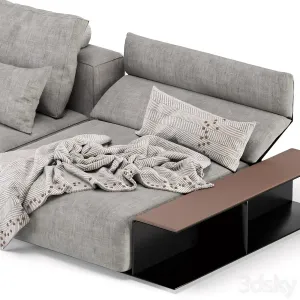 Westside modular sofa poliform seat version