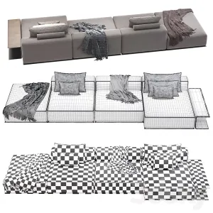 Westside sofa poliform