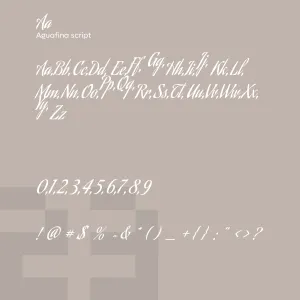 Aguafina Script