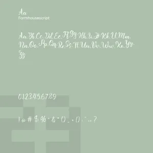 Farmhause Script