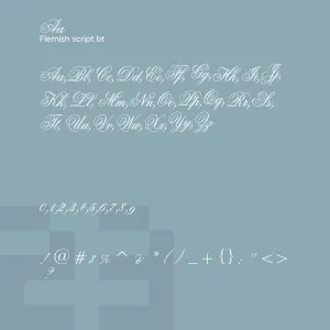 Flemish Script