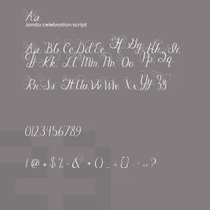 Janda Celebration Script