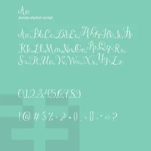 Janda Stylish Script