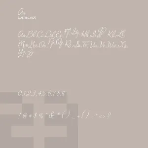 Lush Script