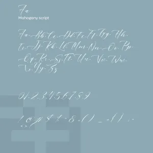 Mahogany Script