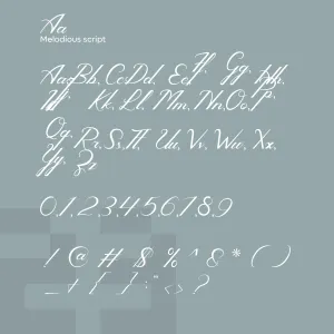 Melodious Script