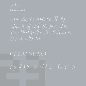 Motisan Script