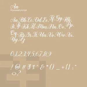 My Sweety Script