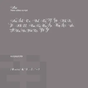 New Allea Script