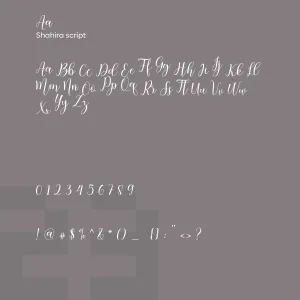 Shahira Script
