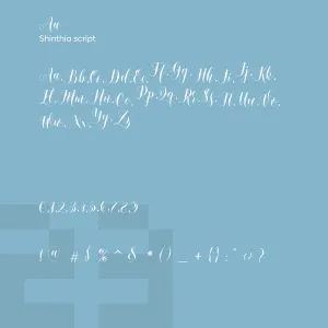 Shinthia Script